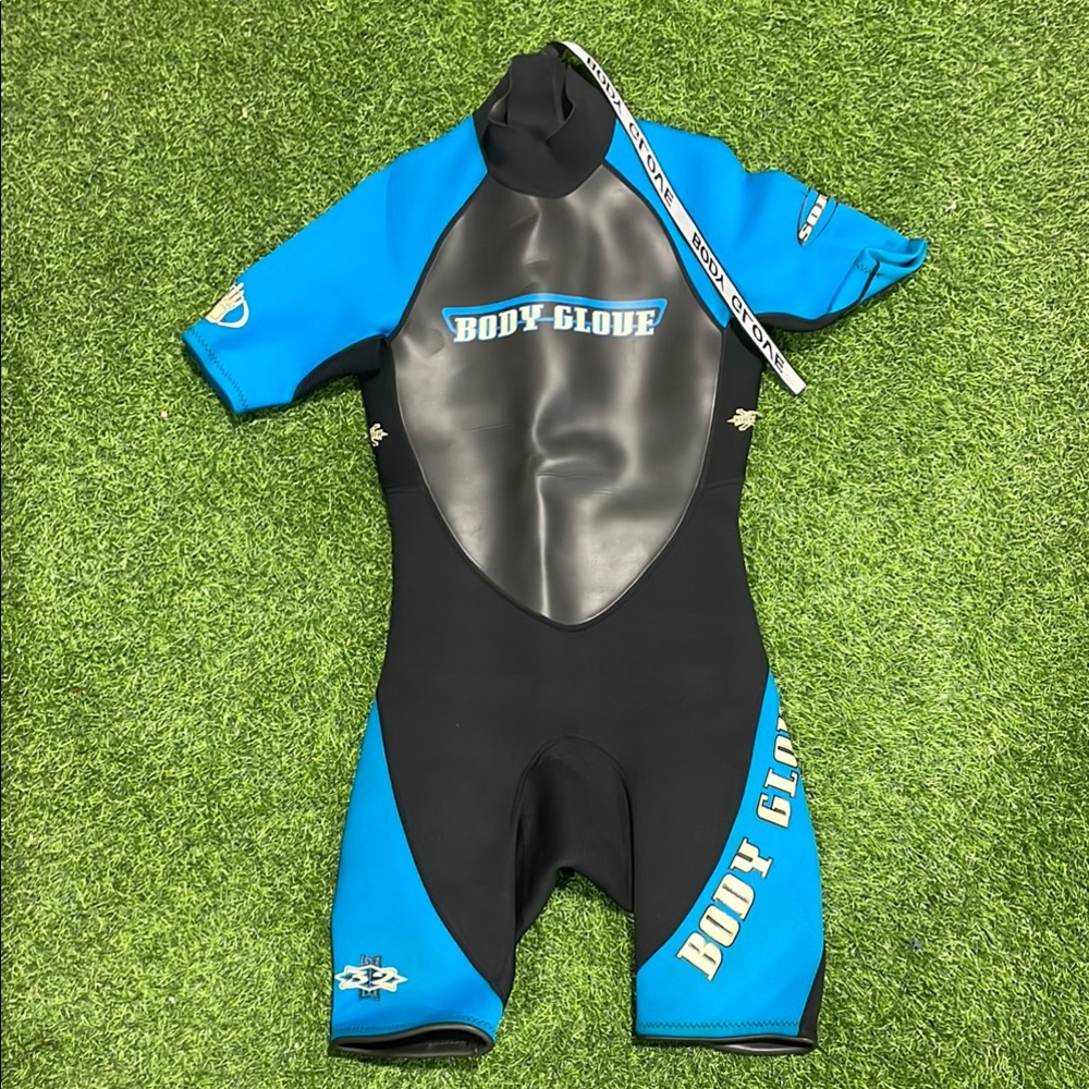 Body Glove Blue and Black Rashguard Swim Top